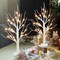 Home Decor, 2FT Birch Tree with LED Lights, Warm White Light up Tree Lamp, Artificial Trees for Home Table Inside, Mother's Day Gift, Battery Powered, Timer (2PK)